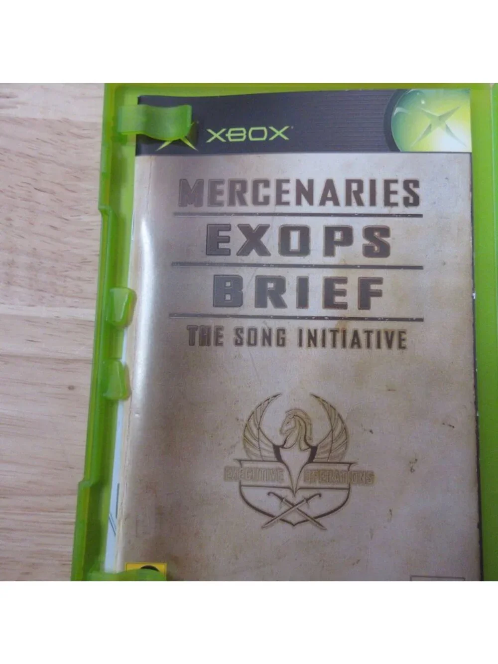 Mercenaries Playground of Destruction (Microsoft Xbox, 2005) Inc Manual